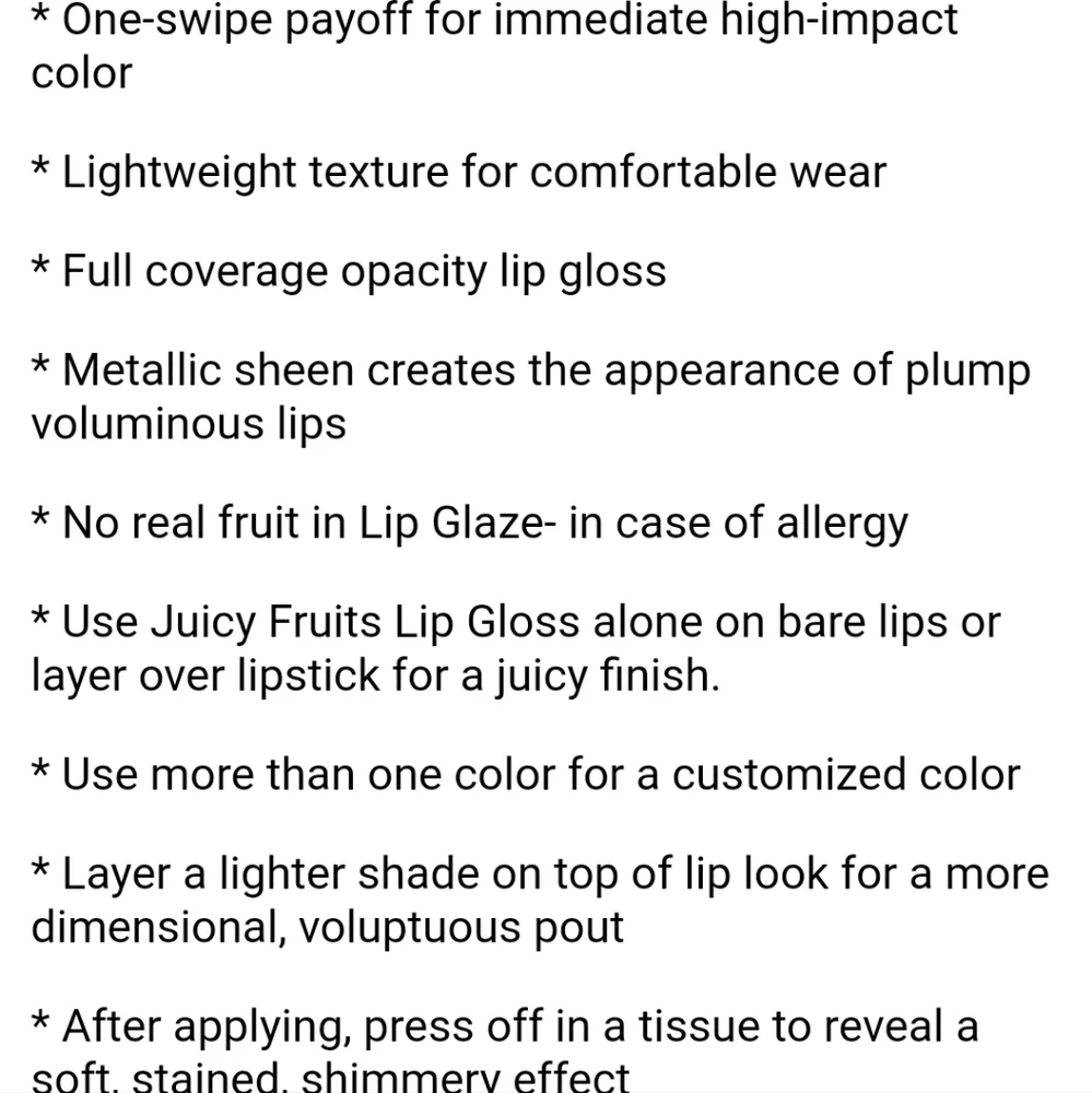 Too Faced too faced